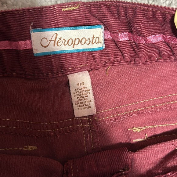 New Aeropostale women’s corduroys pants size 5/6 - Picture 3 of 5